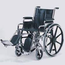 24" Detachable Desk Arm Wheelchair with Elevating Leg Rest H83267