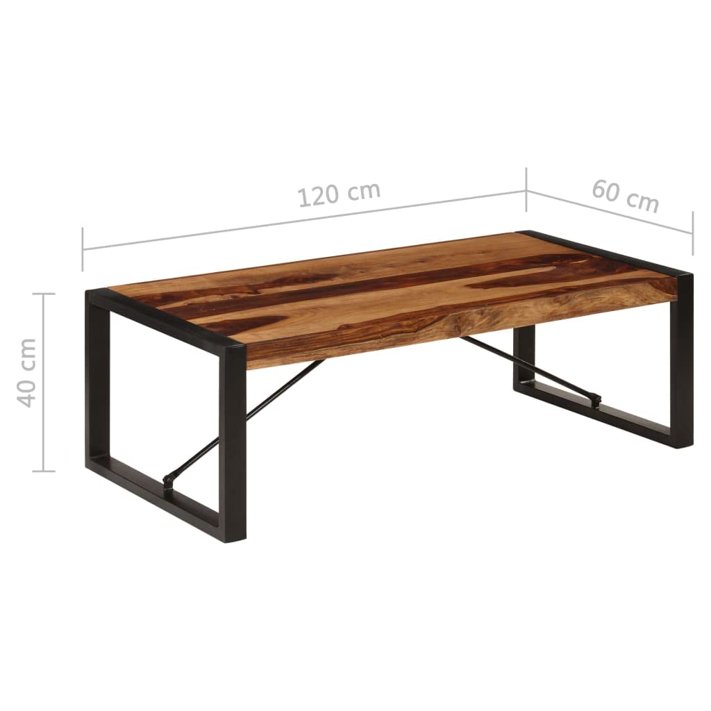 Solid Sheesham Wood Coffee Table I7775