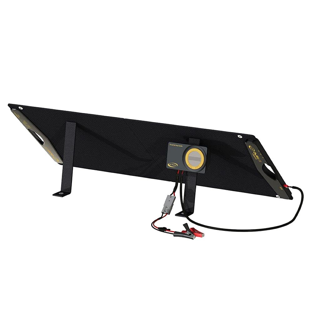 100-Watt Solar Panel with 30-Amp PWM Charge Controller W45631