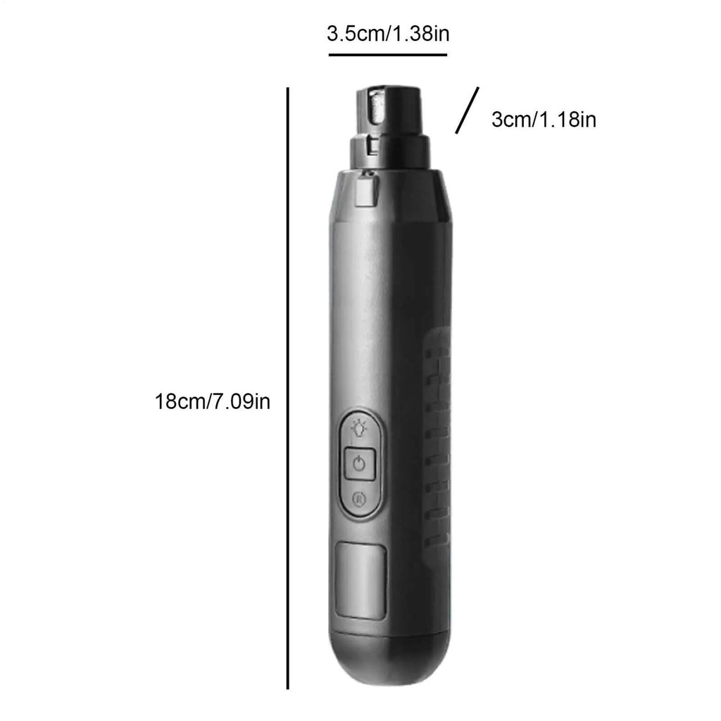 Silent Electric USB Rechargeable Pet Nail Grinder X6368