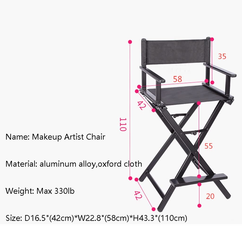 Gold Aluminum Folding Director's Chair X822446