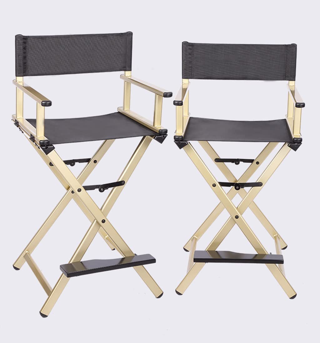 Gold Aluminum Folding Director's Chair X822446