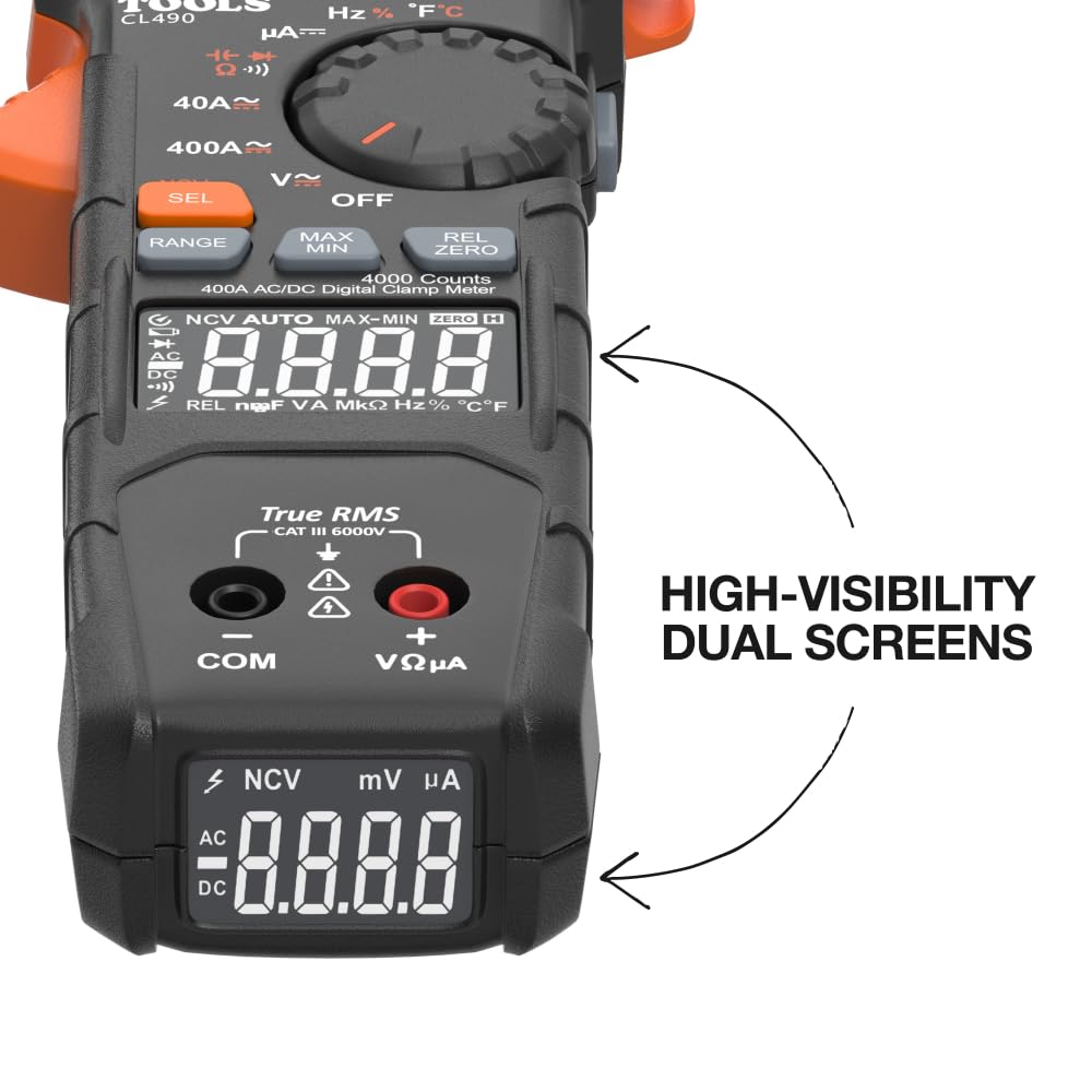 AC/DC Digital Clamp Meter with TRMS Q9805