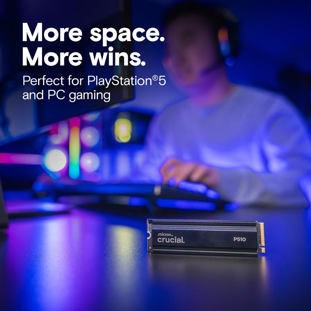 PCIe Gen5 NVMe 2TB SSD with Heatsink U480