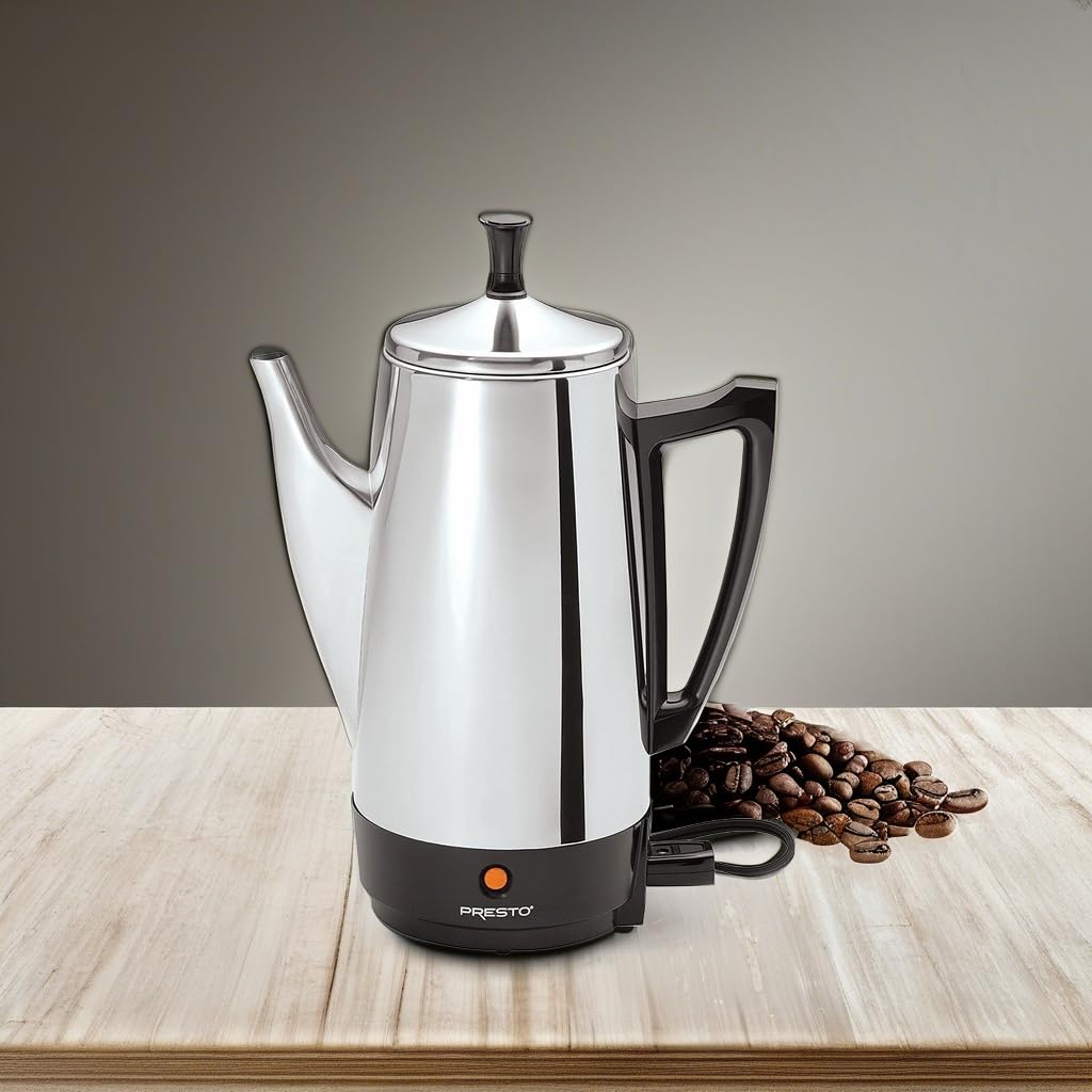 12-Cup Stainless Steel Coffee Maker H17441