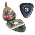 Guitar Pick Holder Case Bag with 24pcs Colorful Picks W86291