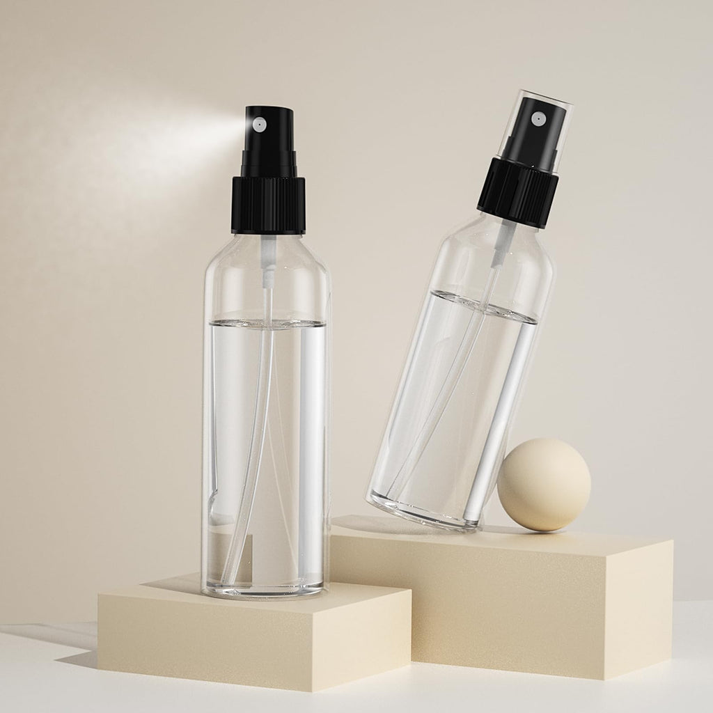 2.7oz/80ml 100PCS Plastic Spray Bottles D122