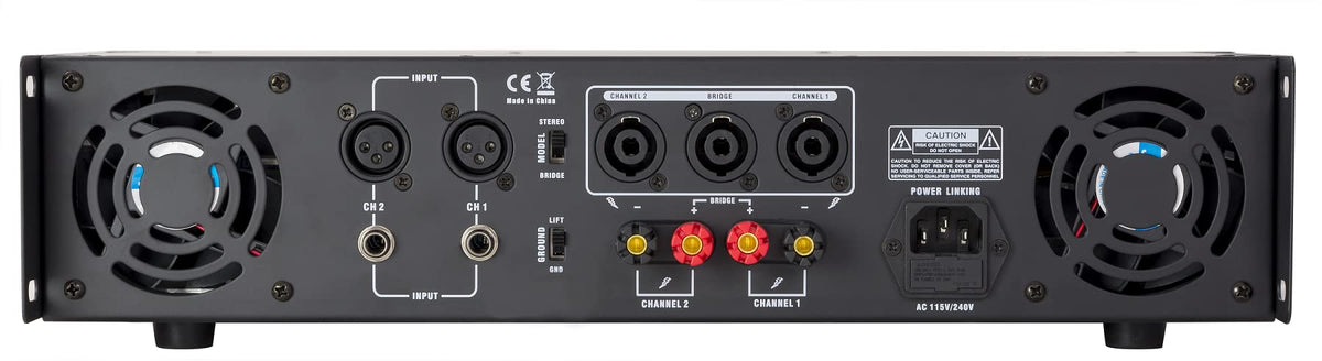 2-Channel Power Amplifier 3000 Watts N499