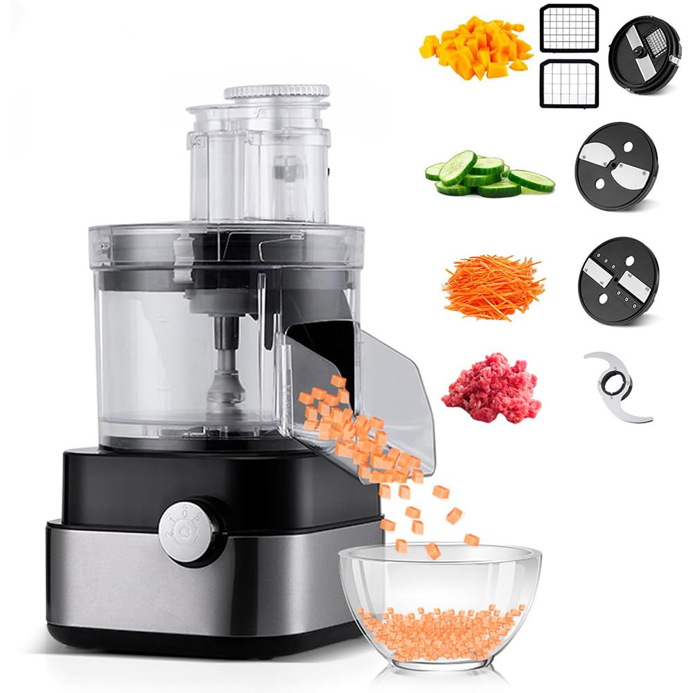 600W 5 Cube Grid 5000ml Electric Vegetable Chopper R19445
