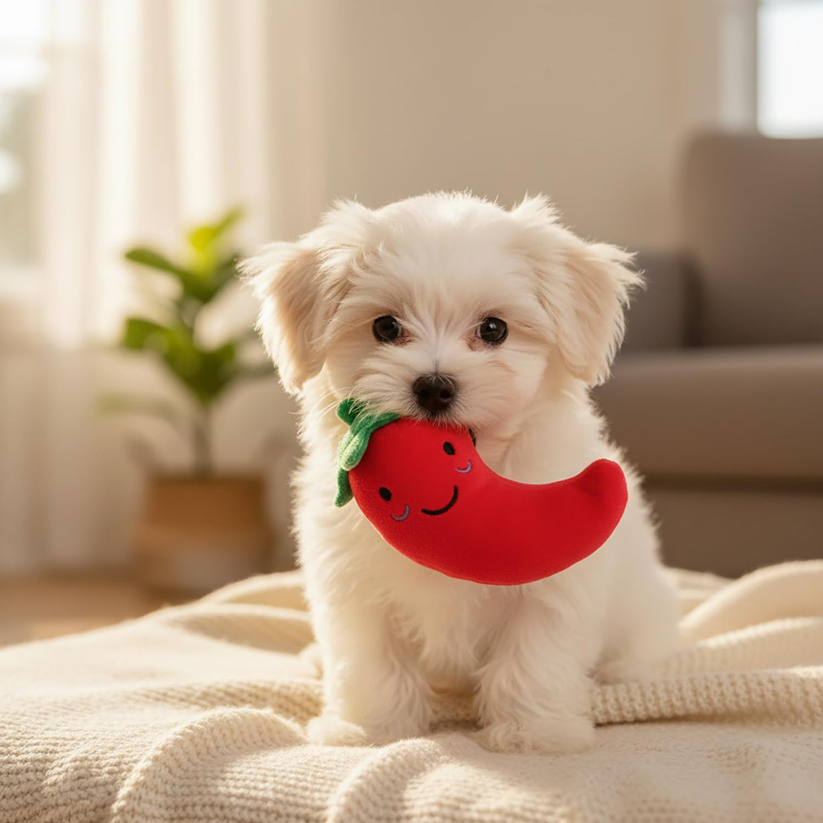 Red Chili Dog Plush Toys N487209