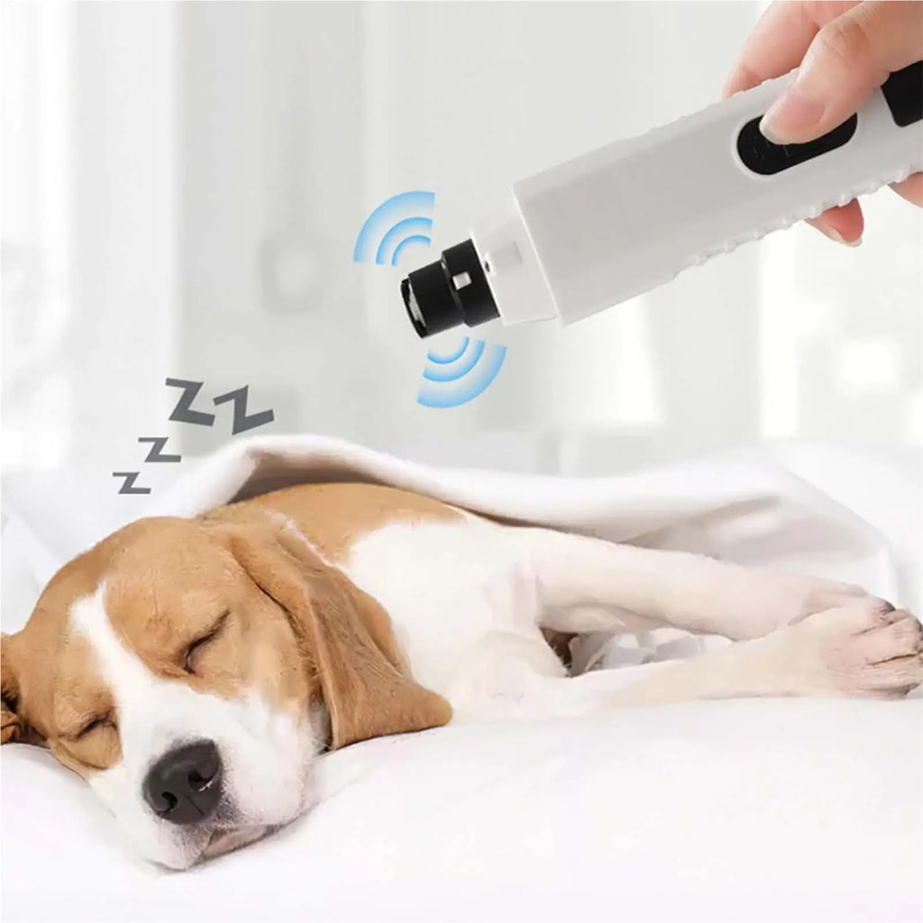 Silent Electric USB Rechargeable Pet Nail Grinder X6368
