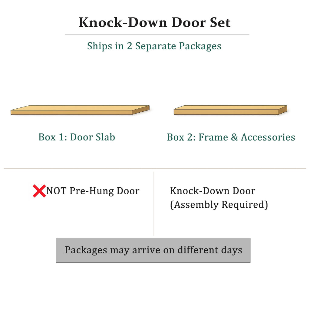 Fiberglass Exterior Front Door 36x80in Left-Hand Inswing Frosted Glass White Primed N762
