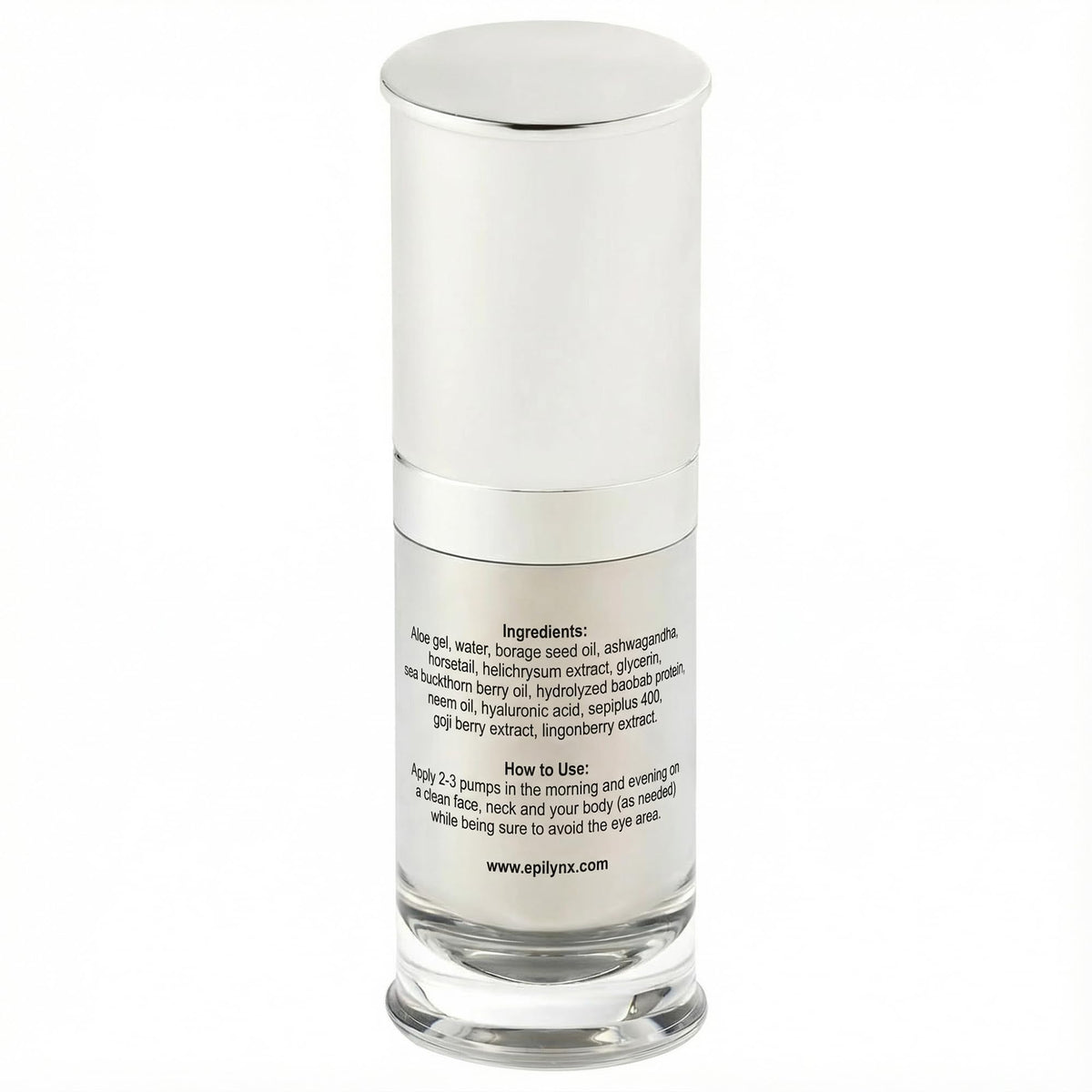 Sensitive Skin Face Moisturizer with Hyaluronic Acid & Aloe 30ml G662