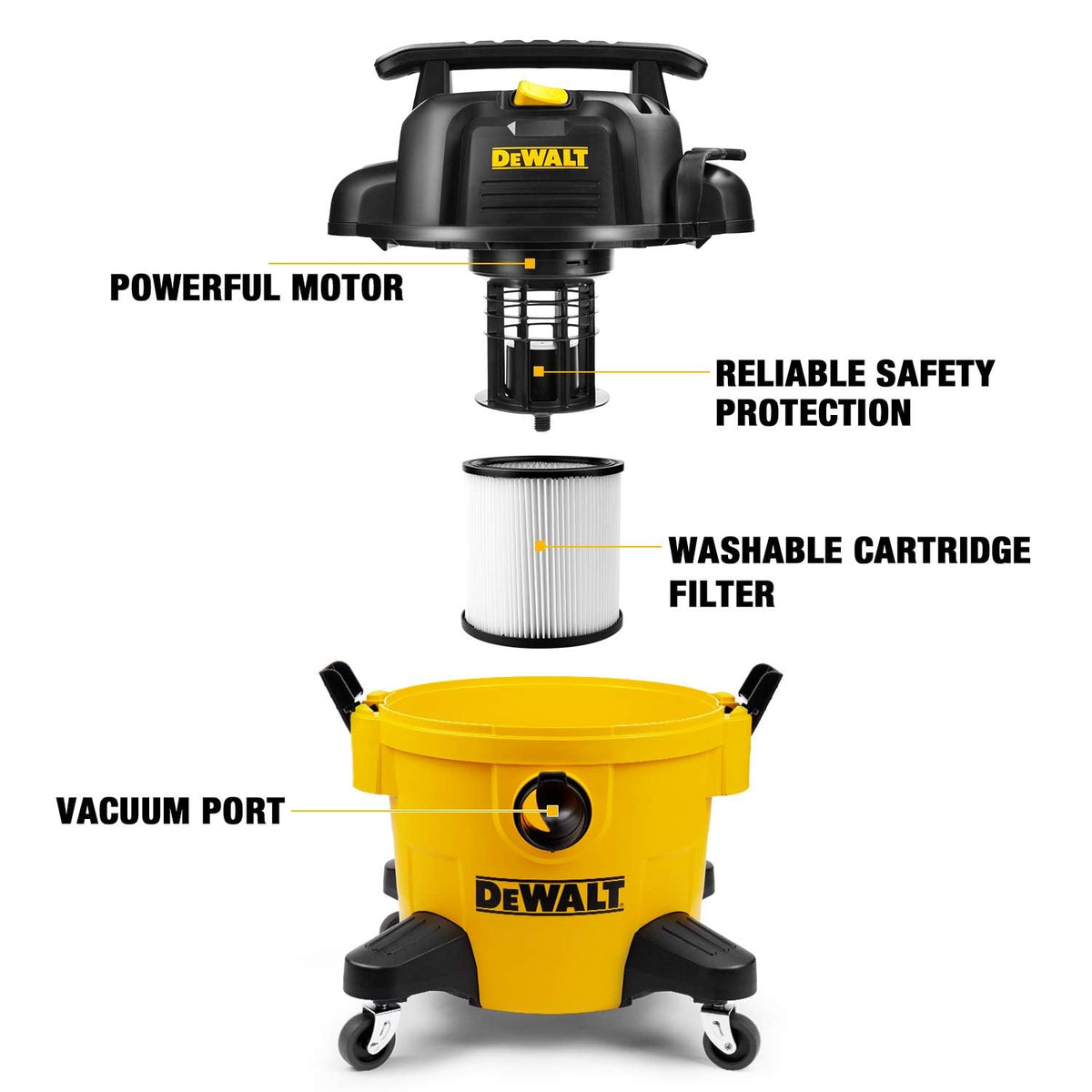 6 Gal Wet/Dry Shop Vacuum with Blower V575093