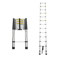 12.5FT Aluminum Telescoping Ladder 300 lbs P494430