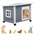 Wooden Pet House with Window B177