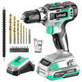 Cordless Drill Set 20V Max 3/8" Keyless Chuck Q318755