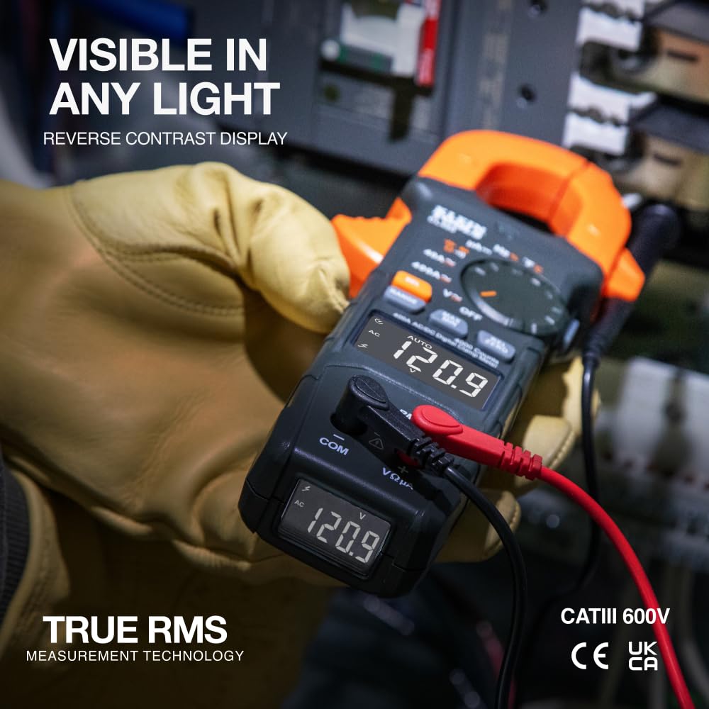 AC/DC Digital Clamp Meter with TRMS Q9805