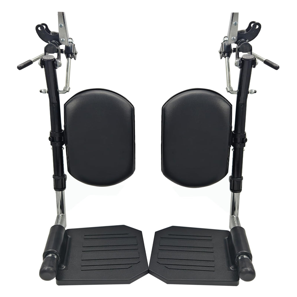 Black Padded Wheelchair Legrest Assembly J131533