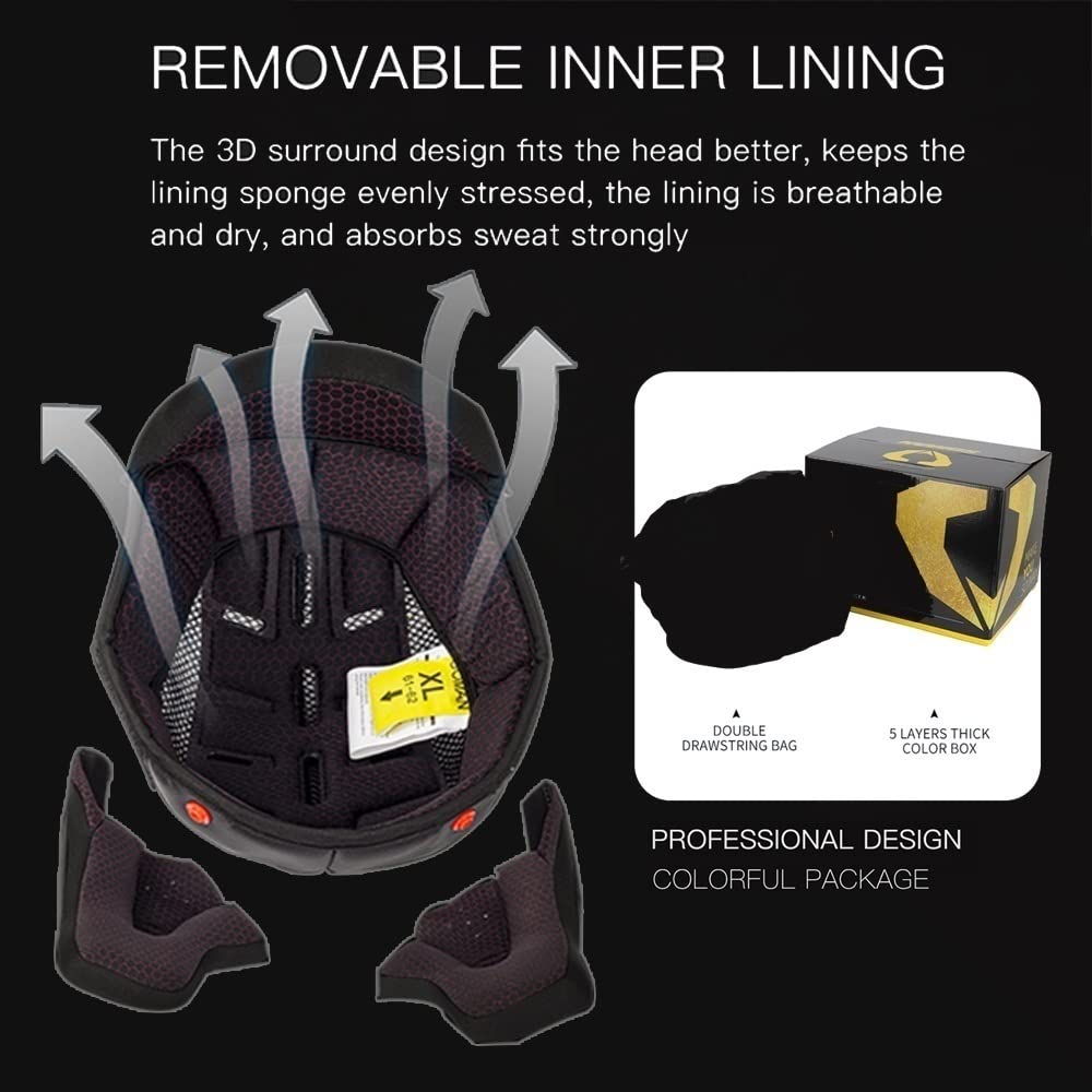 Carbon Fiber Flip-Up Motorcycle Helmet K3755