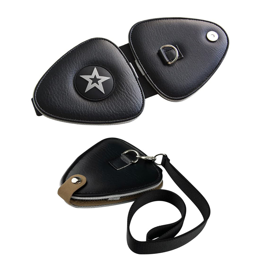 Guitar Pick Holder Case Bag with 24pcs Colorful Picks W86291