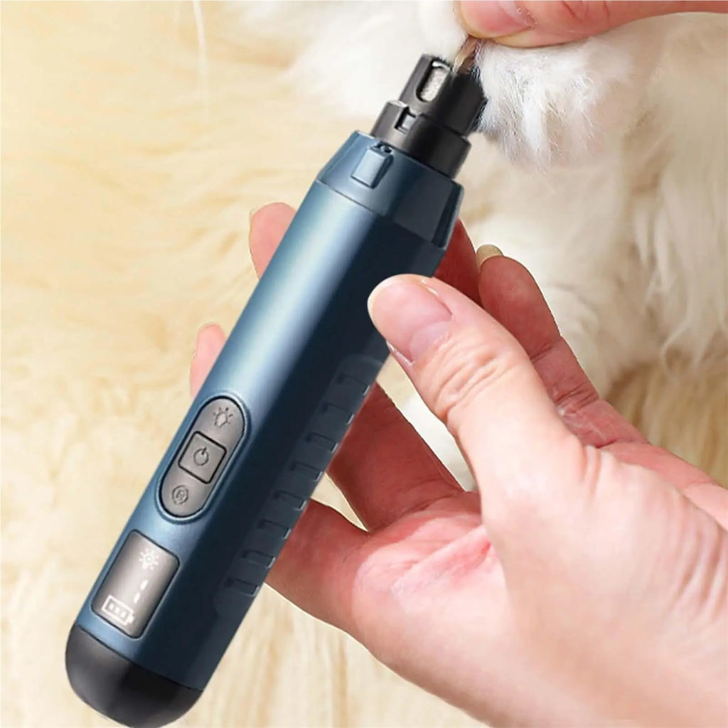 Silent Electric USB Rechargeable Pet Nail Grinder X6368