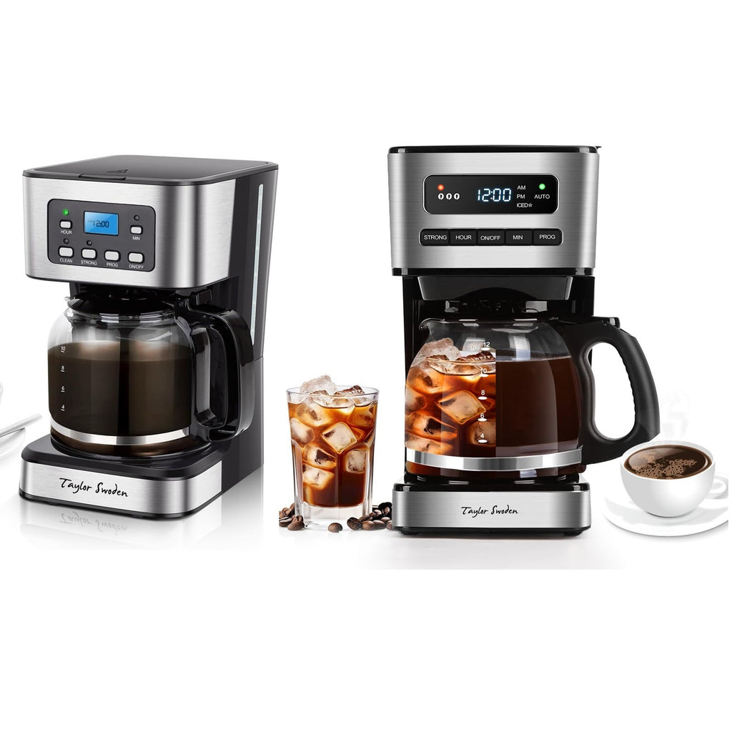 Programmable 12 Cup Drip Coffee Maker T68062