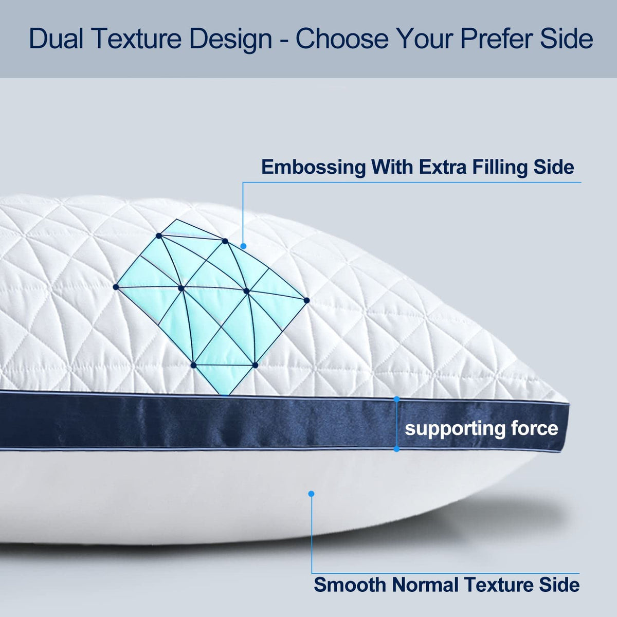 King Size Cooling Bed Pillows Set of 2 L6900
