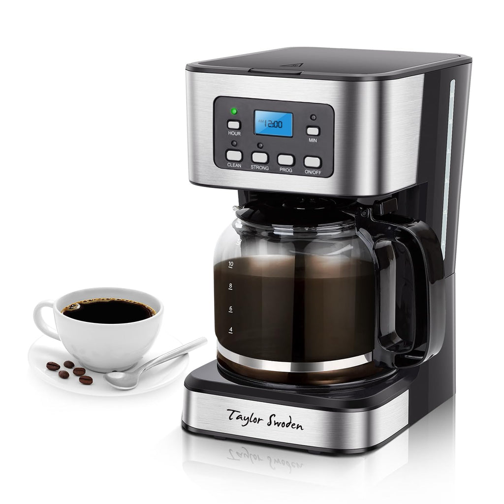Programmable 12 Cup Drip Coffee Maker T68062