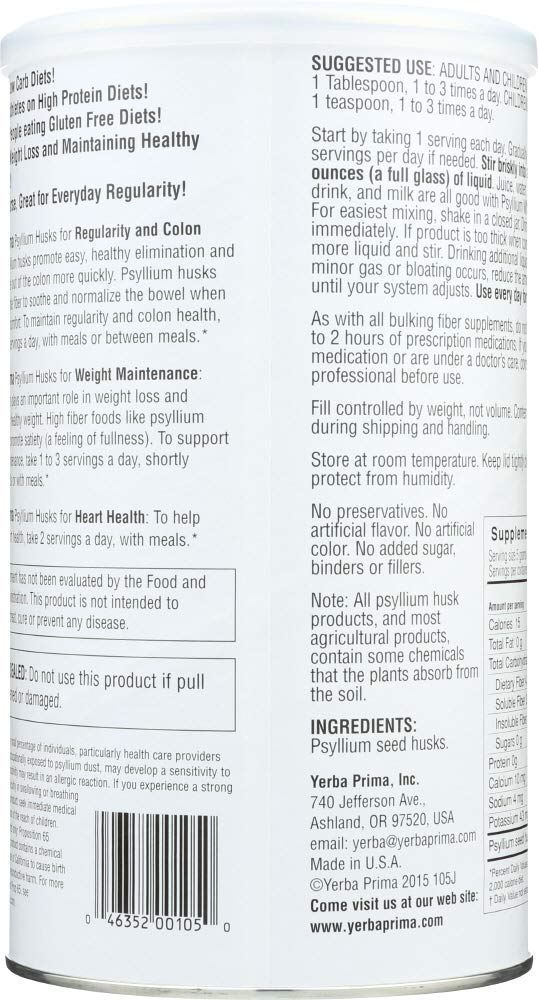 Psyllium Husk Fiber Supplement C38539
