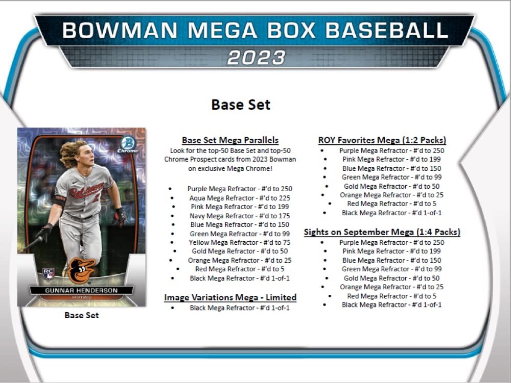 Bowman Baseball Mega Box T27822