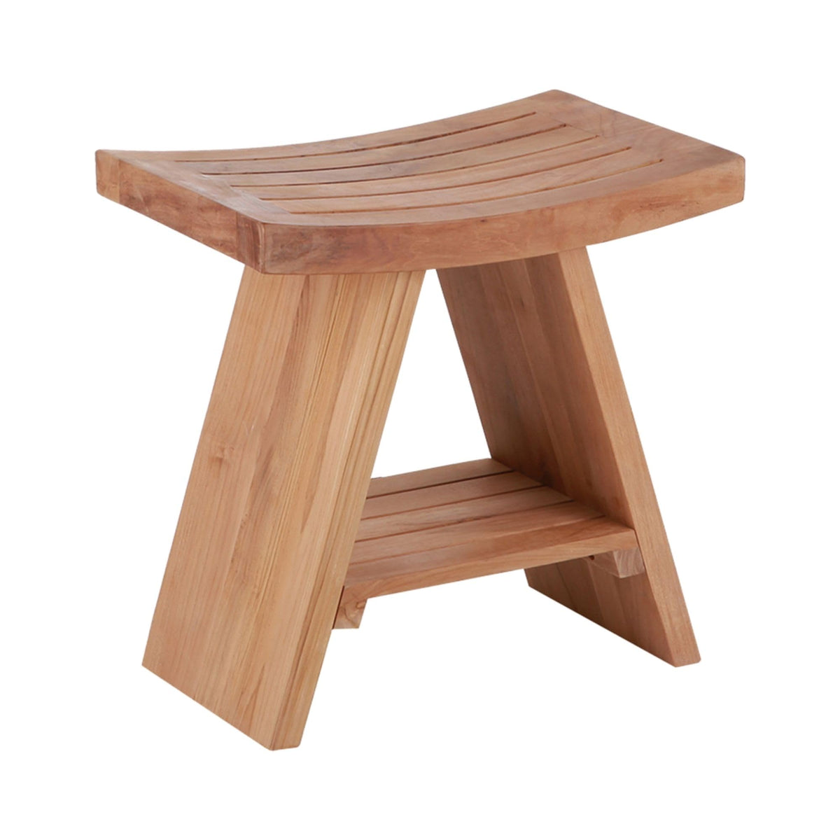 Teak Wood Shower and Bath Stool U47890