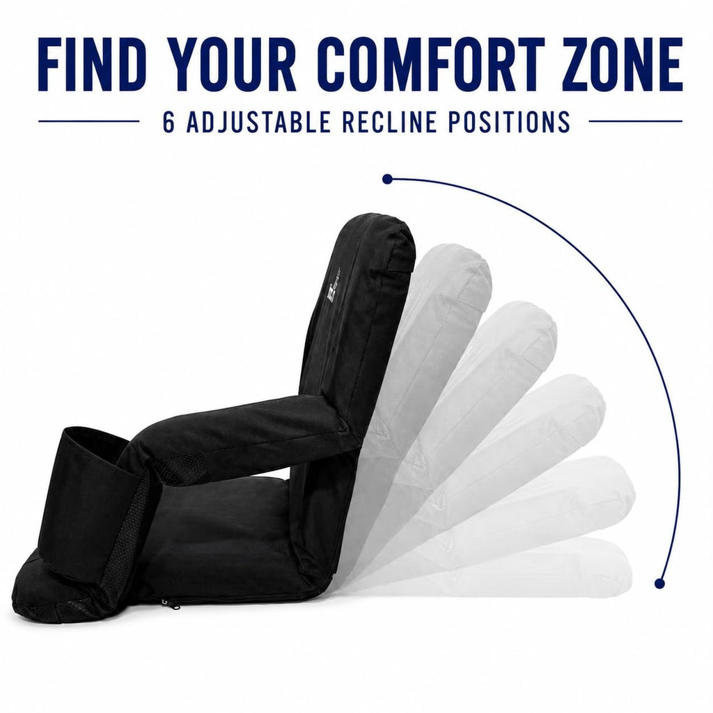 Stadium Seats with Back Support, Armrests, Cup Holders, Padded Cushion W282965