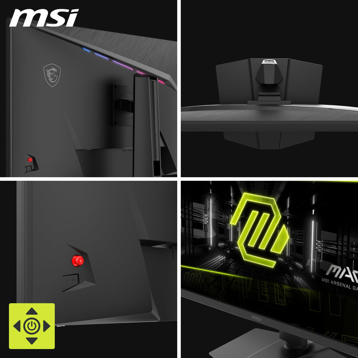 32-inch 3840 x 2160 UHD 320Hz Gaming Monitor A8452