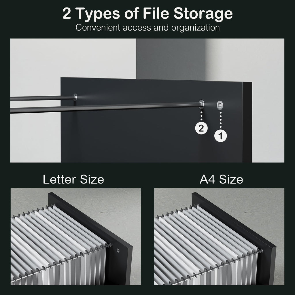 4 Drawer File Cabinet with Lock S75136