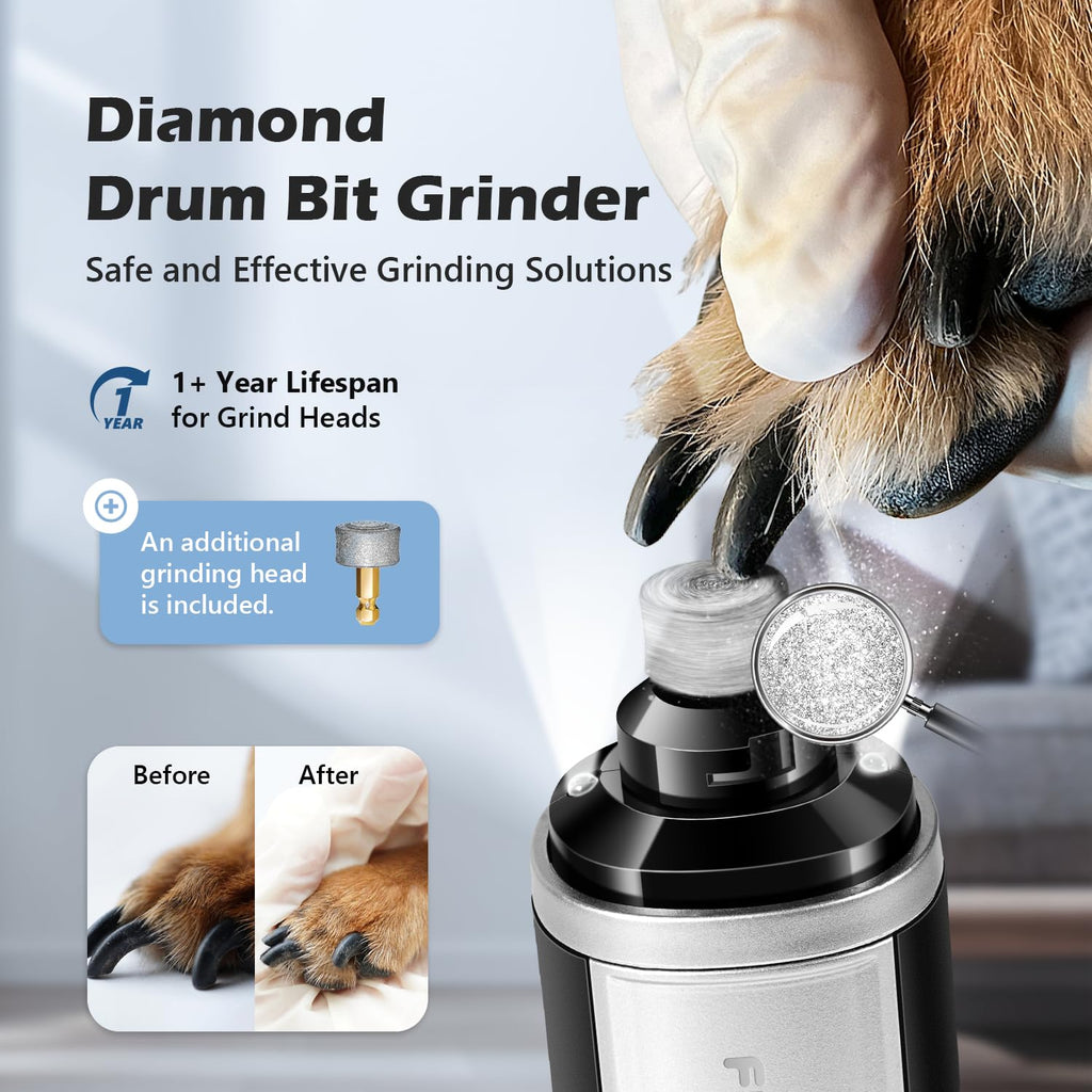 Electric Dog Nail Grinder with LED Light I82408