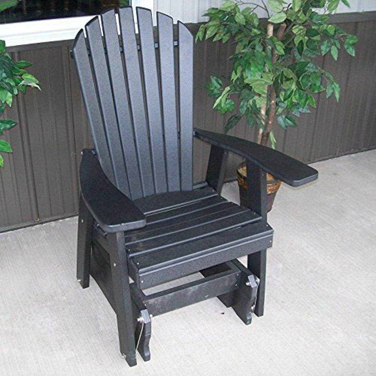 Cedar Adirondack Gliding Chair D16063