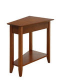 24" Cherry End Table with Storage Shelf I254069