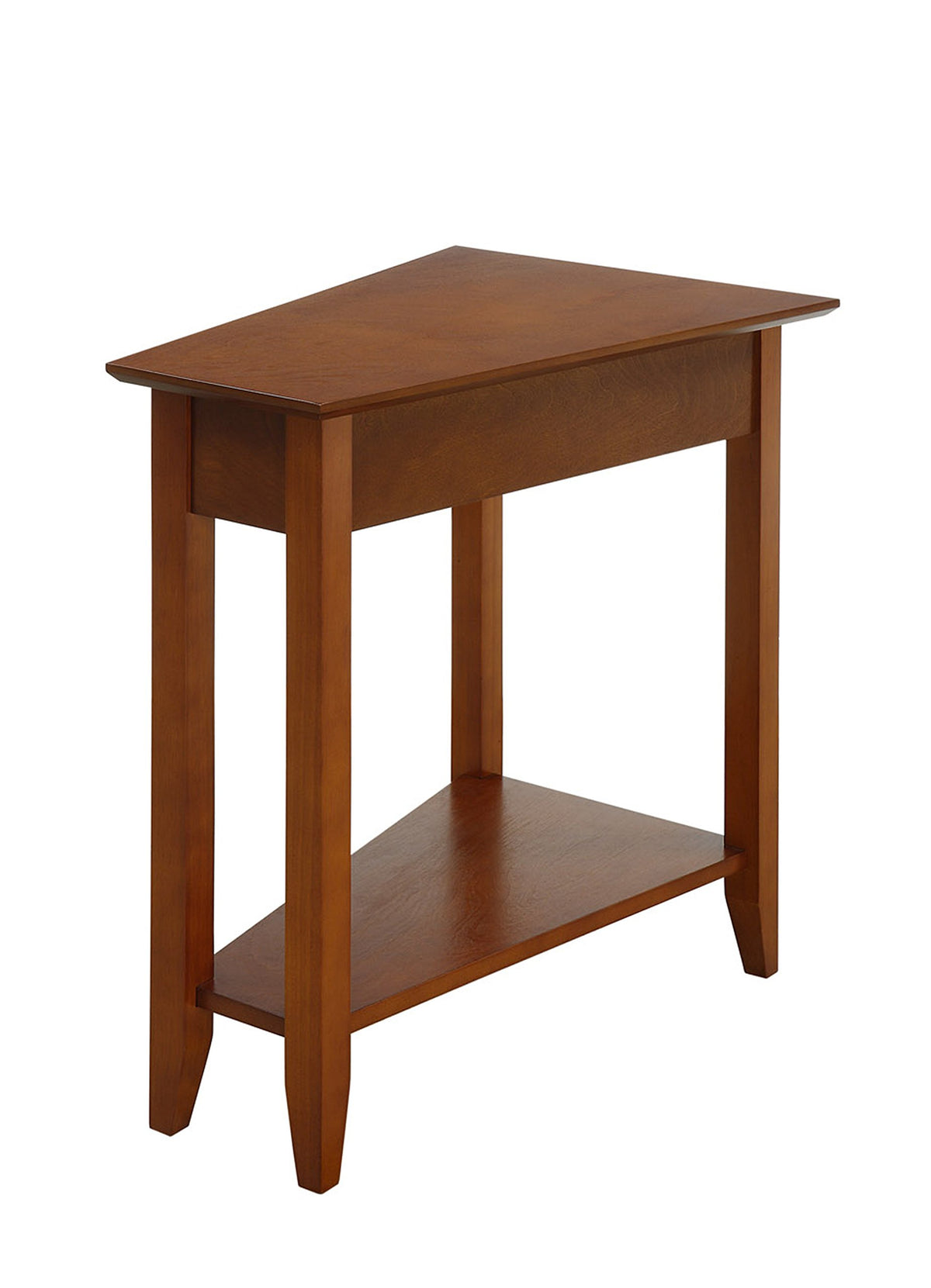 24" Cherry End Table with Storage Shelf I254069