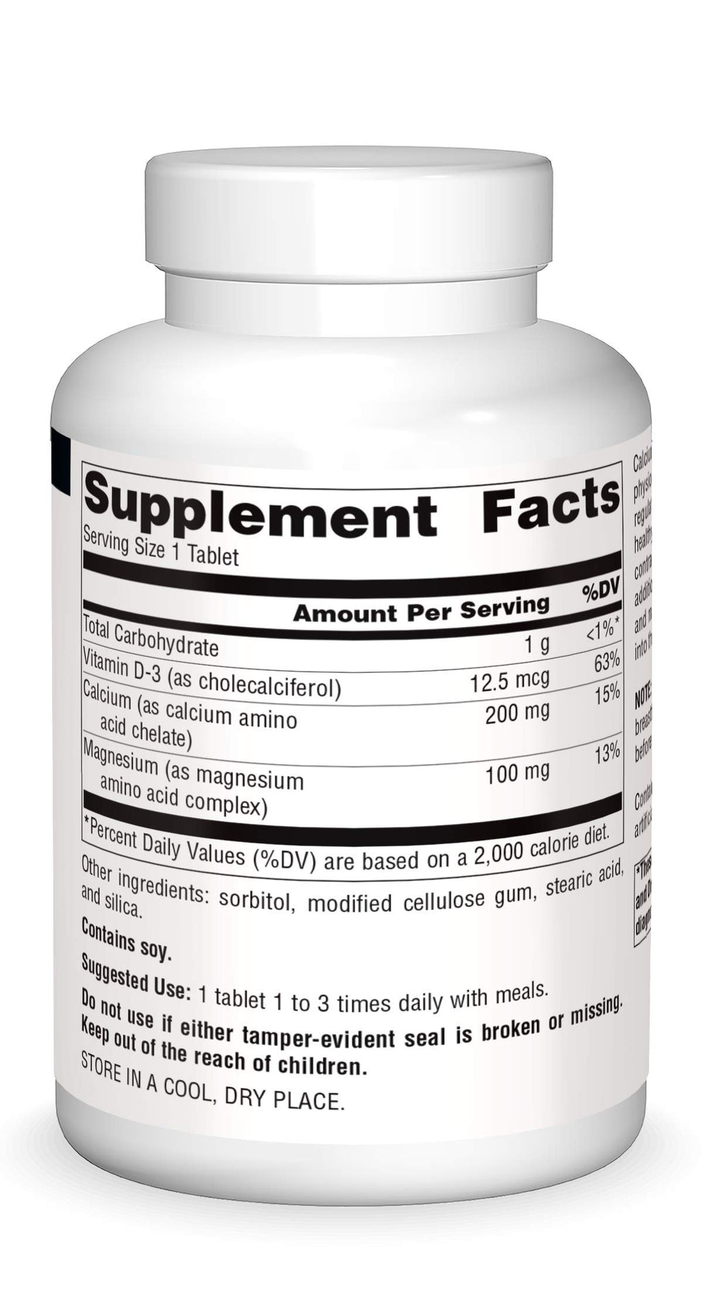Calcium & Magnesium 300 MG 250 Tablets Y325711