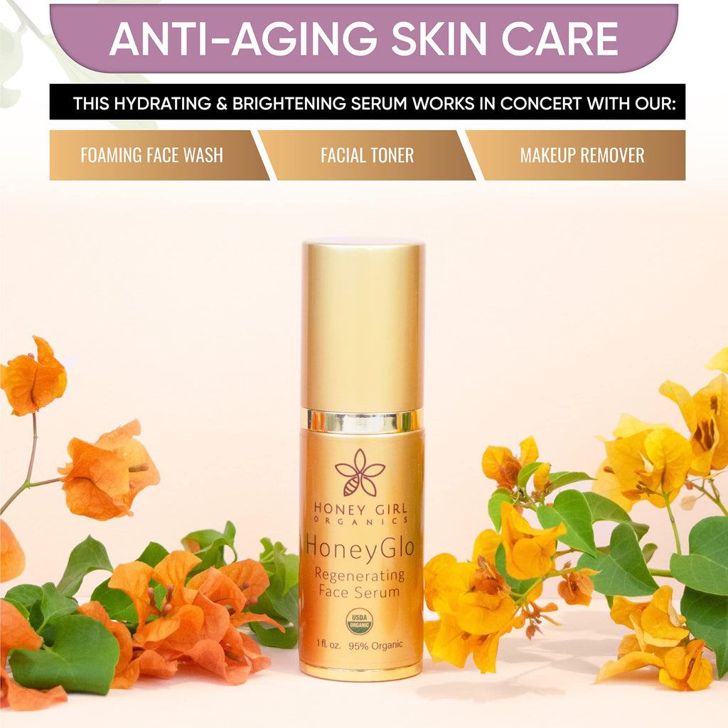 USDA Certified Organic Face Serum with Vitamin C and EVOO 1 oz D948
