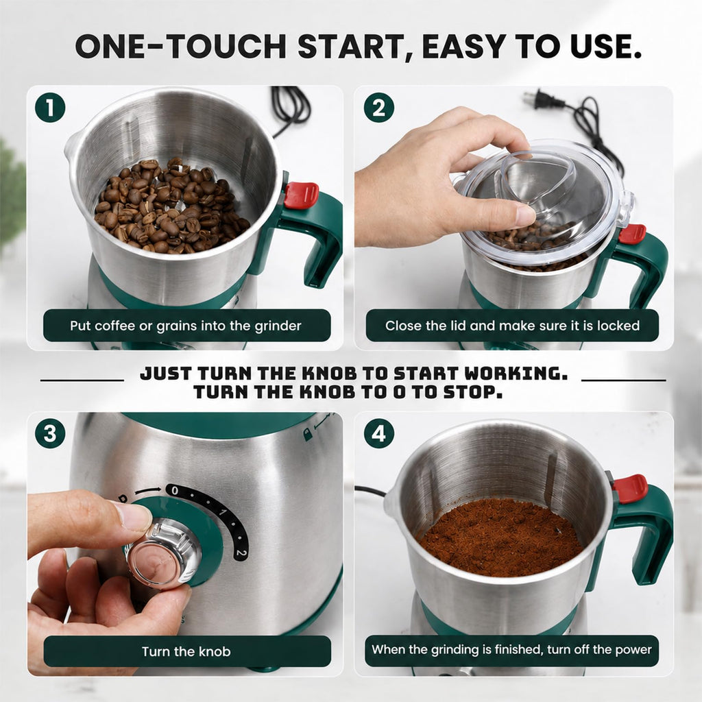 500W Electric Spice and Nut Grinder Q260