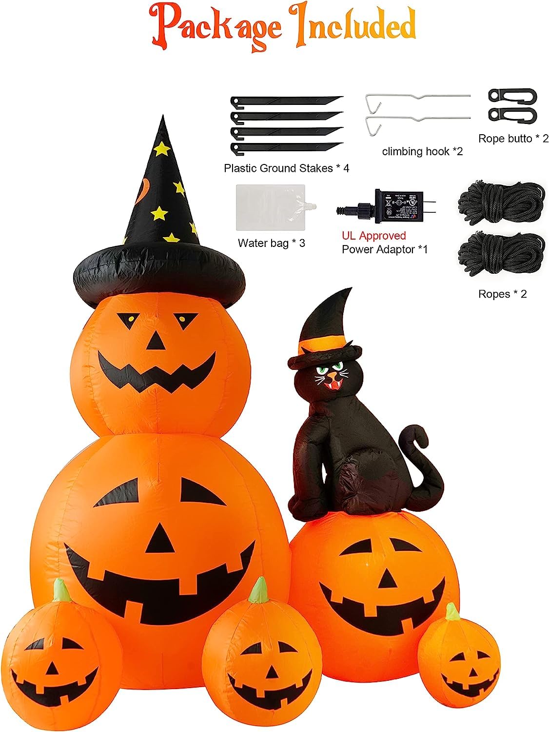 6 FT Halloween Inflatable Outdoor Decor I713