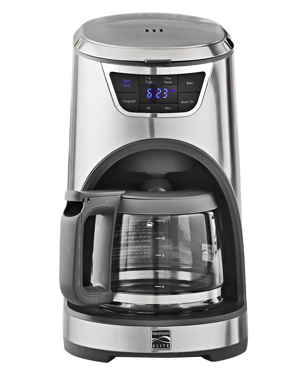 12-Cup Programmable Drip Coffee Maker with Glass Pot E7800