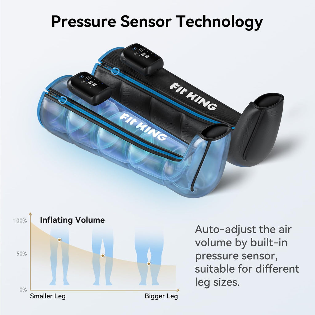 Cordless Air Compression Leg Massager B434305