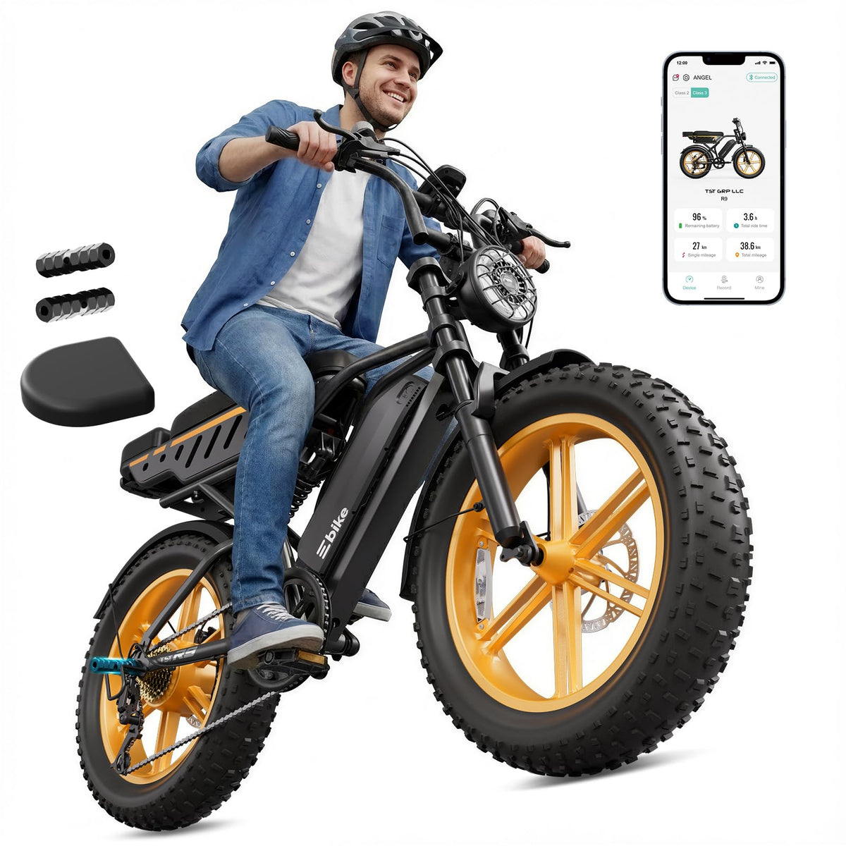 Electric Bike 48V Removable Battery F938482