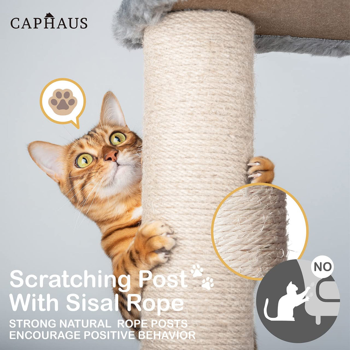 70-Inch Multi-Level Cat Tree with Hammock and Cat Cave V376