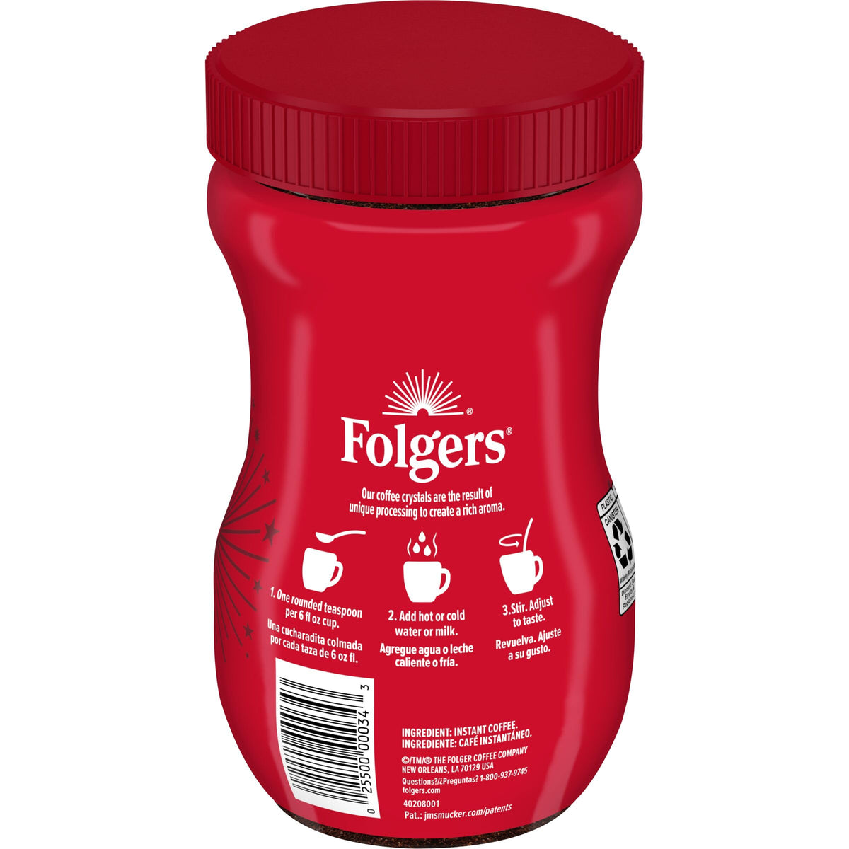 Classic Roast Instant Coffee 8 Ounce T4543