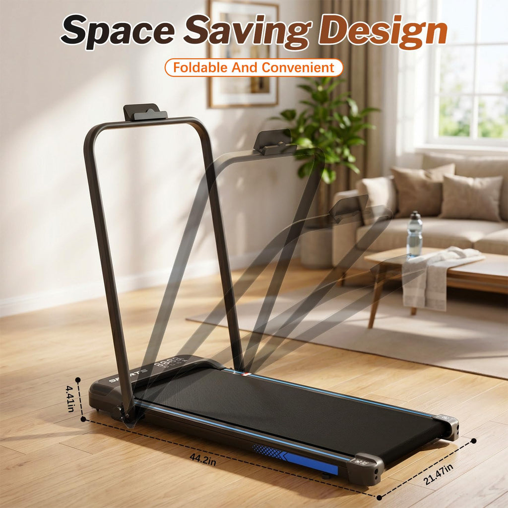 3 in 1 Foldable Under Desk Treadmill with Incline C9842