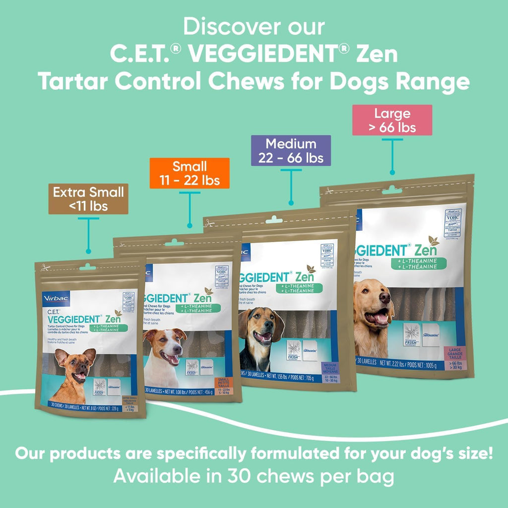 Plaque and Tartar Control Chews for Dogs I14790